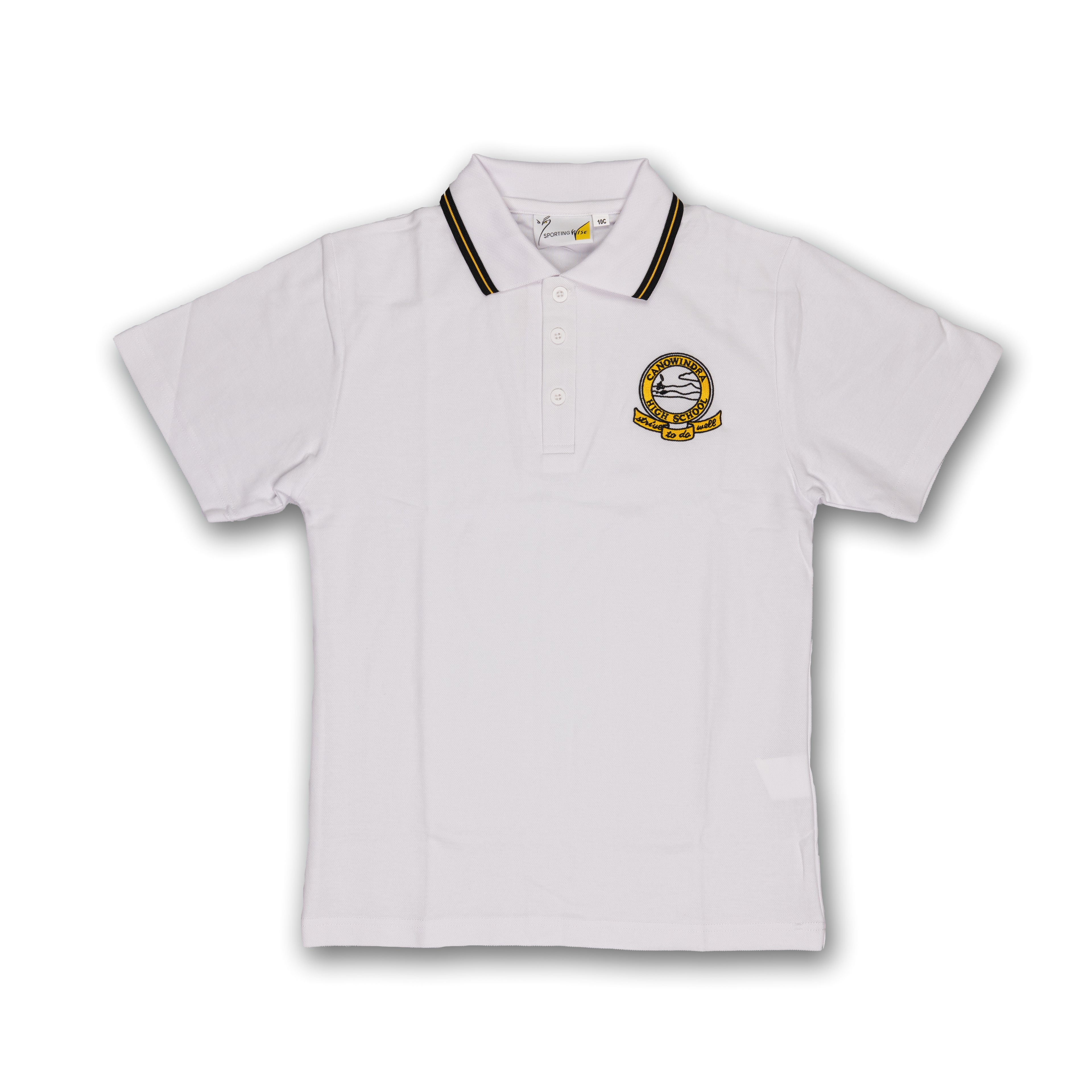 Canowindra High White Polo