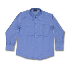 Boys Long Sleeve Brushed Polyester/Cotton School Shirt