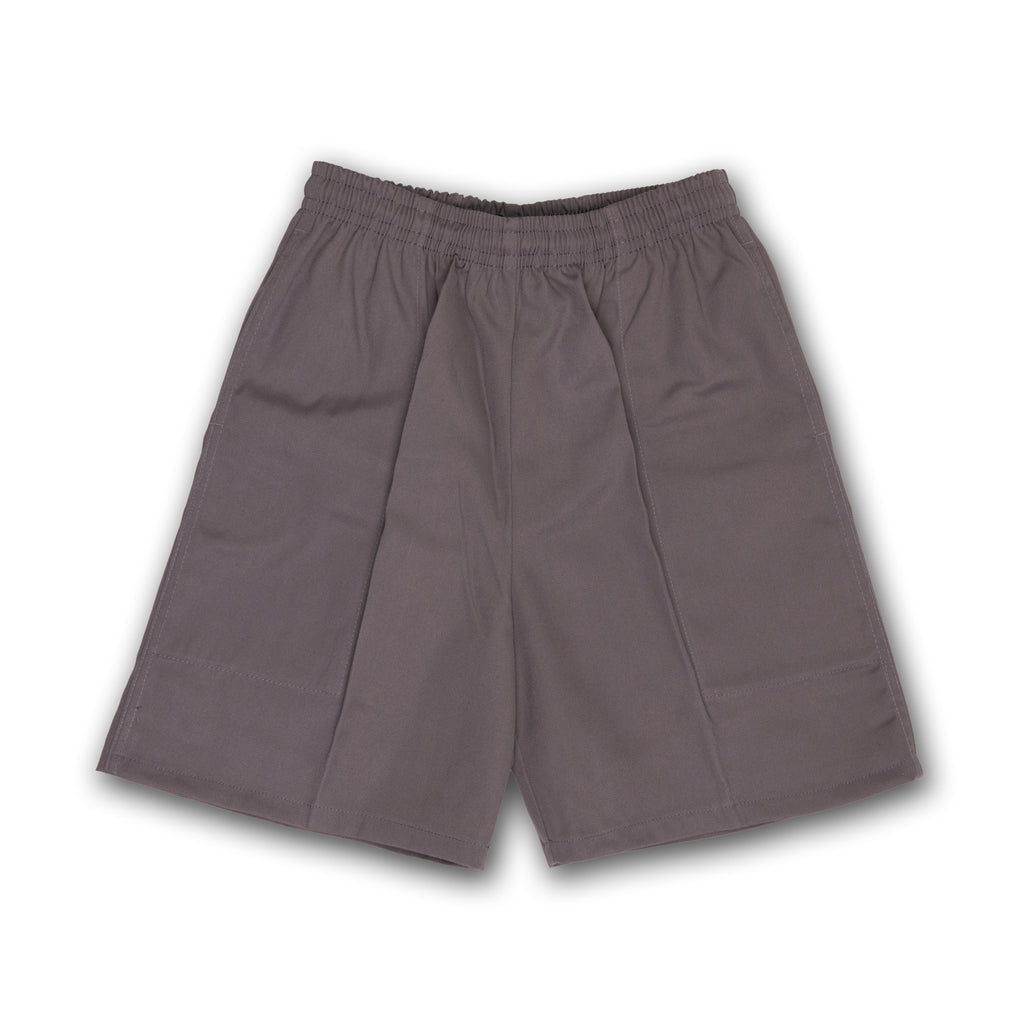 Grey School Shorts