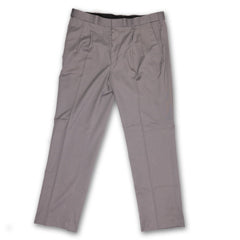 Boys Gaberdine School Pants Grey